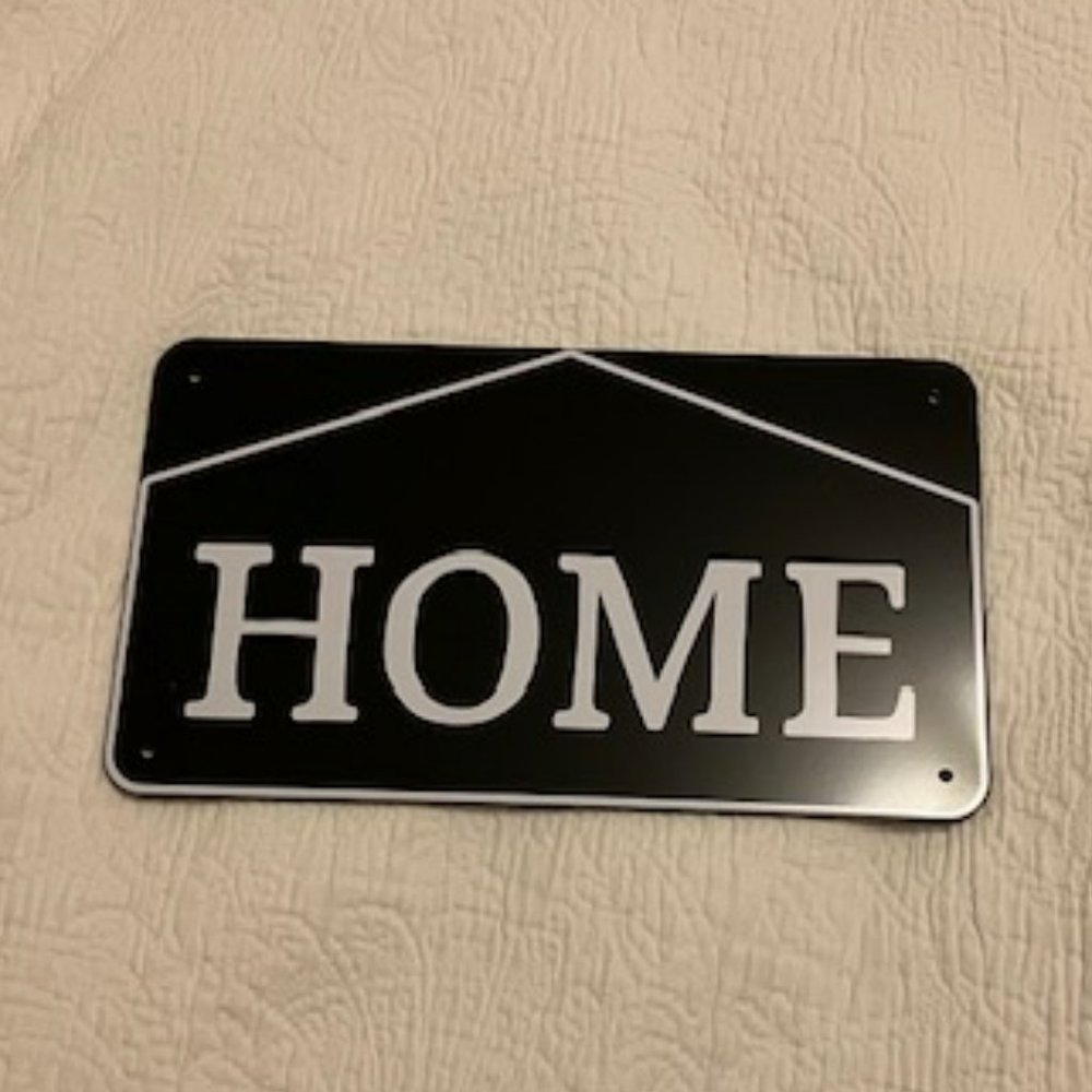 Home Metal Tin Sign